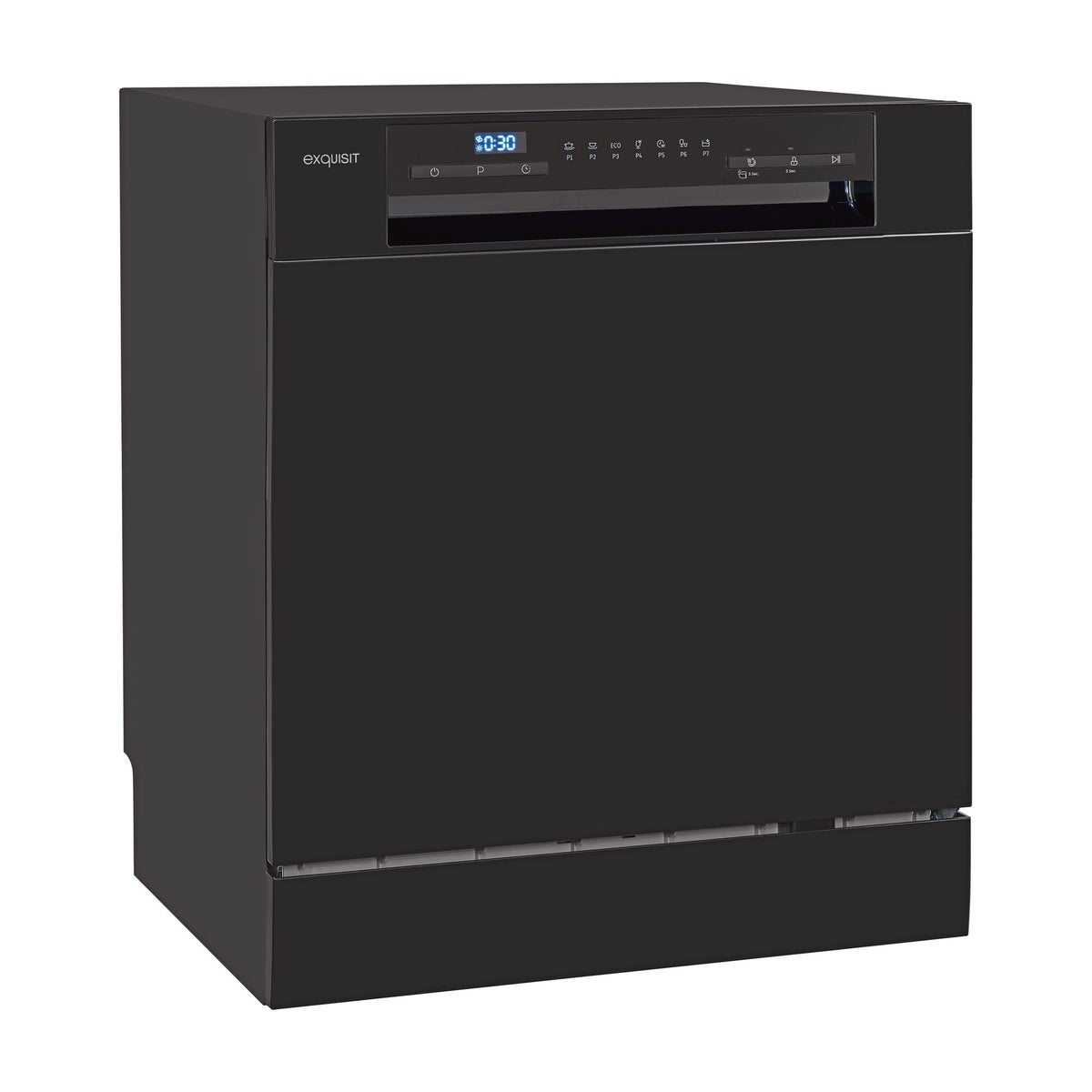 Lavavajillas compacto Exquisit GSP508-030D schwarz, 8 cubiertos, clase D