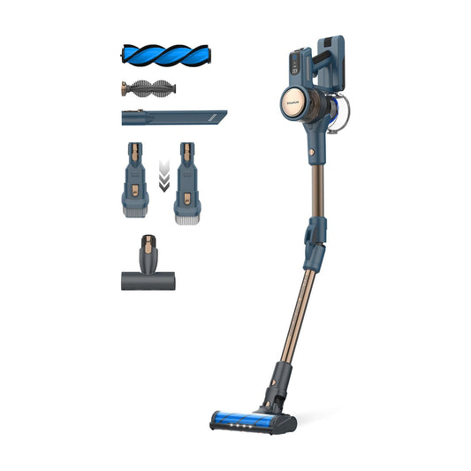 Aspirador escoba Taurus Homeland Digital Animal Flex, 415 W y tubo flexible 180°
