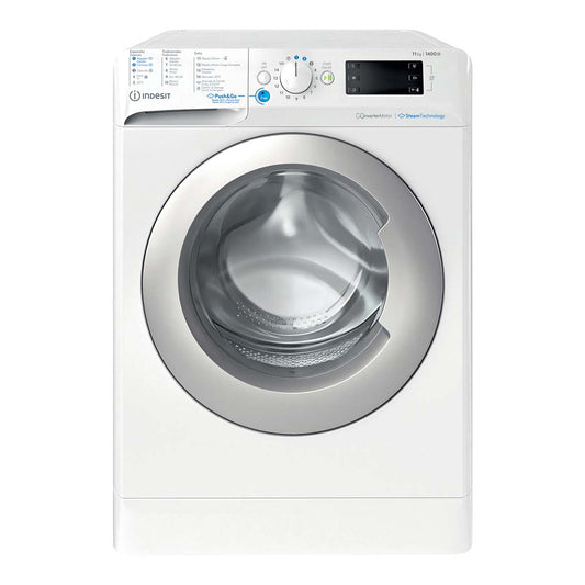 Lavadora Indesit 11 kg / 1.400 rpm - BWE 111496X WSV SPT - Blanco